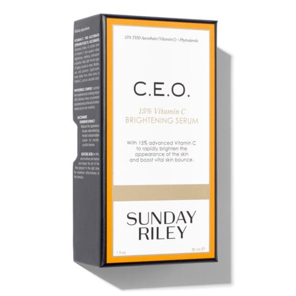 SUNDAY RILEY c.e.o. 15% VITAMIN C BRIGHTENING SERUM 30 ML - nib